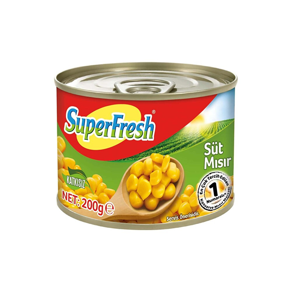 Süperfresh Konserve Mısır 200 g Konserve Fiyatı
