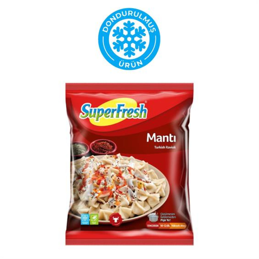 Superfresh Mantı 1000 gr Dondurulmuş Gıda Fiyatı