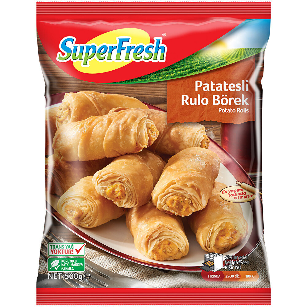 Superfresh Mini Börek Patatesli 500 g Dondurulmuş Gıda Fiyatı