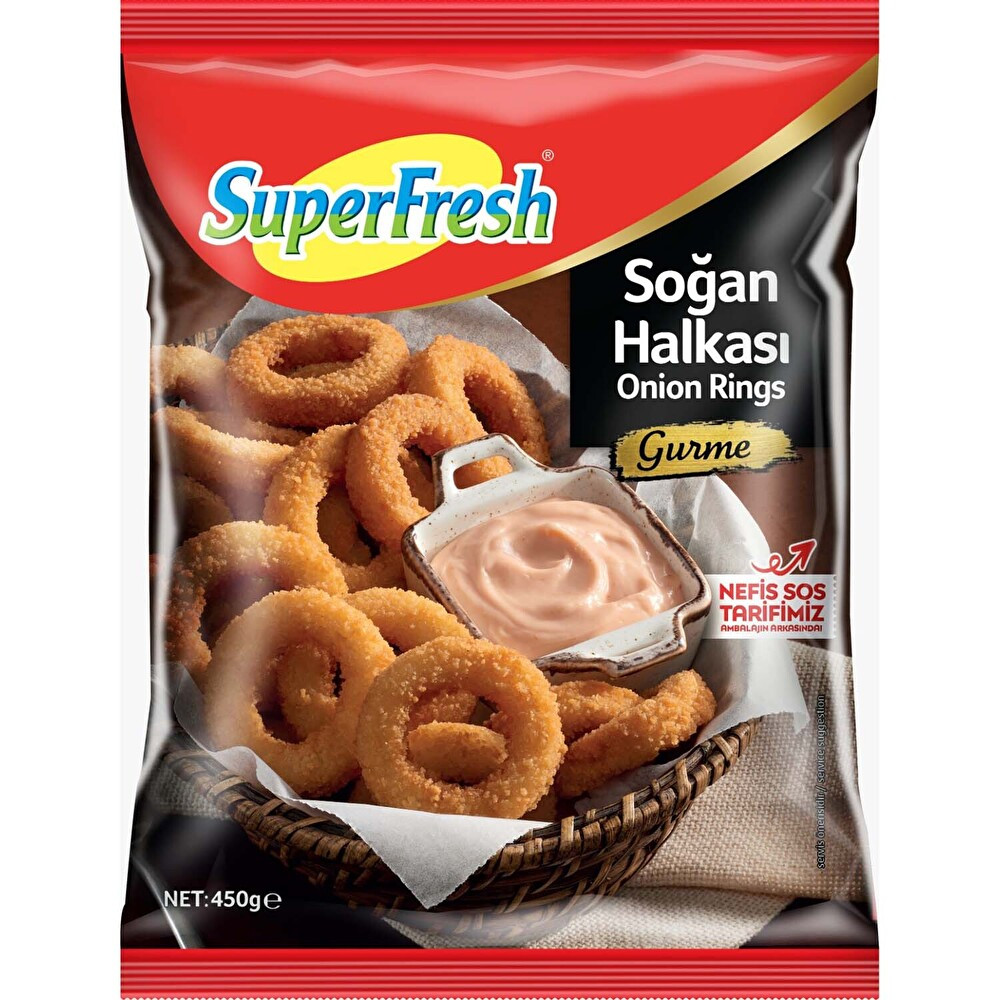 Superfresh Soğan Halka Kroket 450 G Dondurulmuş Gıda Fiyatı