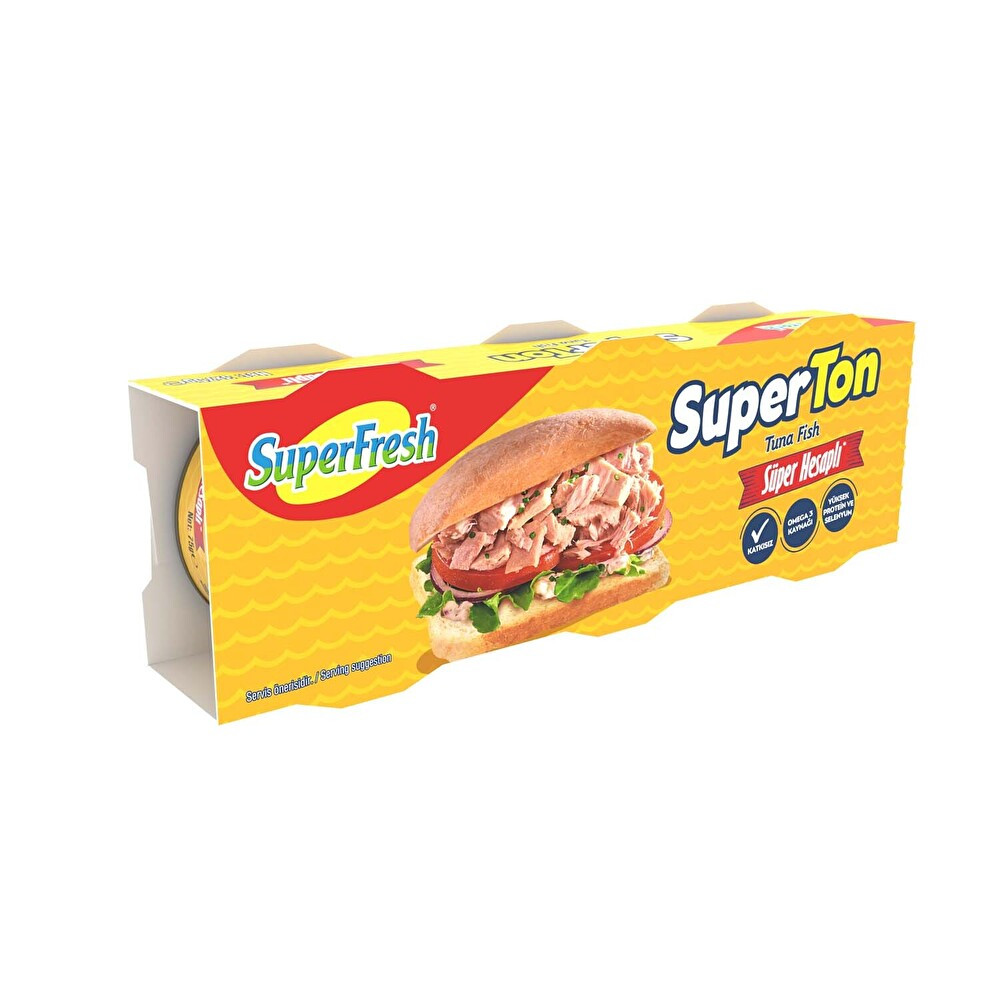 Superfresh Superton Eko Ton Balığı 3x75 Gr Konserve Fiyatı