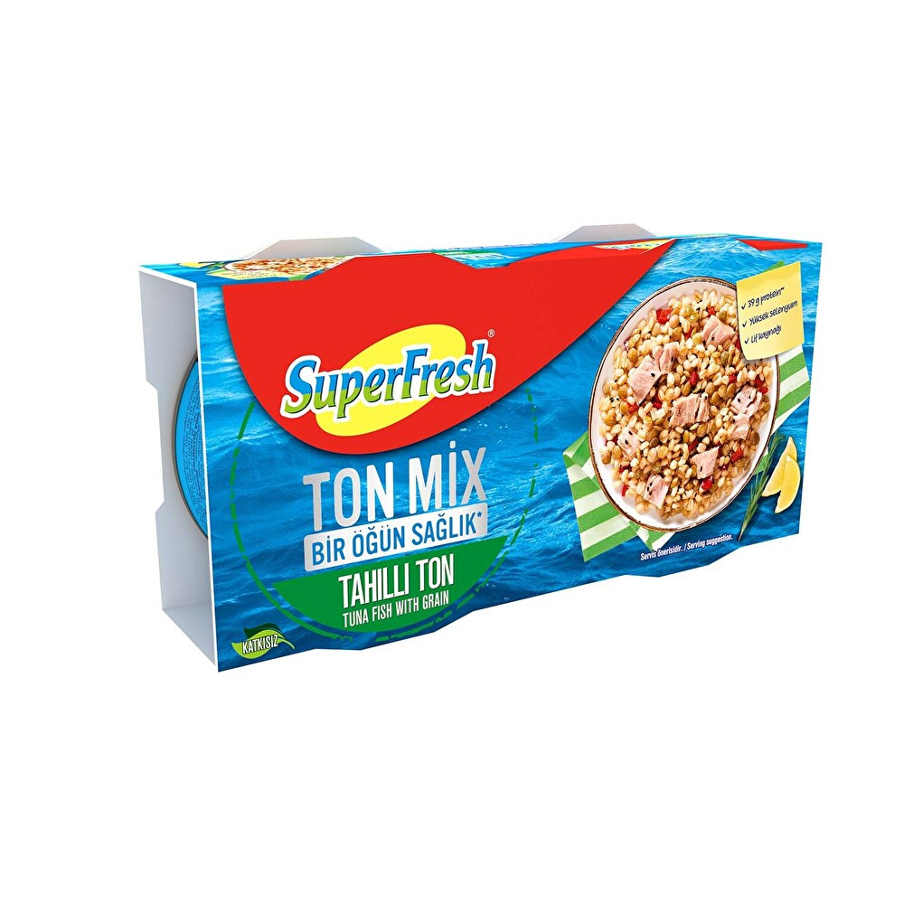 Superfresh Ton Balığı Mix Tahıllı 2x150 G Konserve Fiyatı
