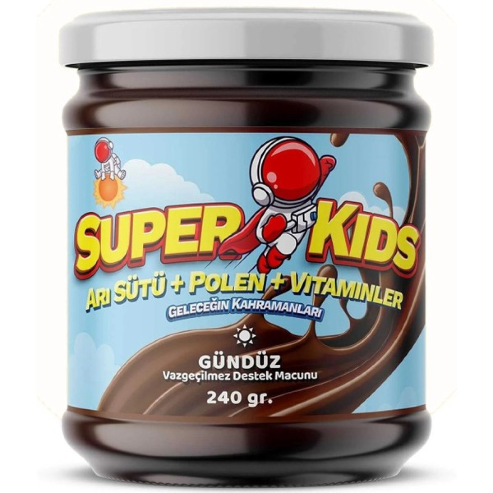 Superkids Çocuklar Için Gündüz Destek Macunu Çikolata Aromalı 240 gr Oto Boyaları Fiyatı