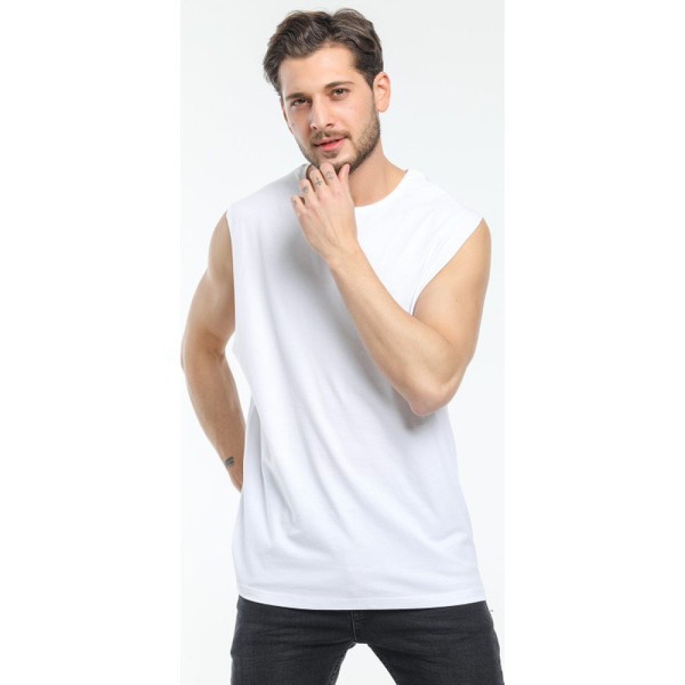 Superlife Bisiklet Yaka Kolsuz Tshirt Bayan T-shirt Fiyatı