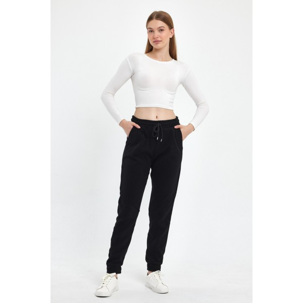 Superlife Kadın Rahat Kalıp Softech Polar Sweat Eşofman Altı SPR24EA97 Kadın Eşofman Fiyatı