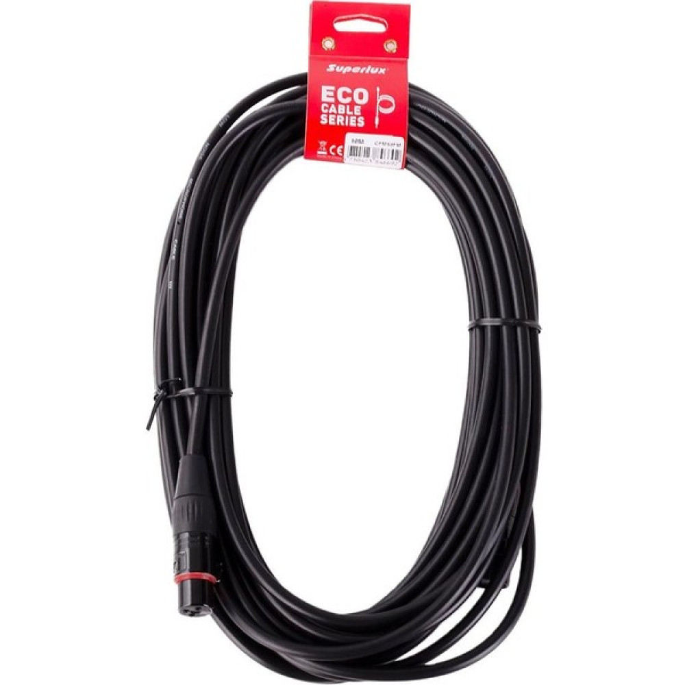 Superlux CFM10FM 10 mt XLR-XLR Kablo - 10 m - Siyah Stüdyo ve Sahne Ekipmanları Fiyatı
