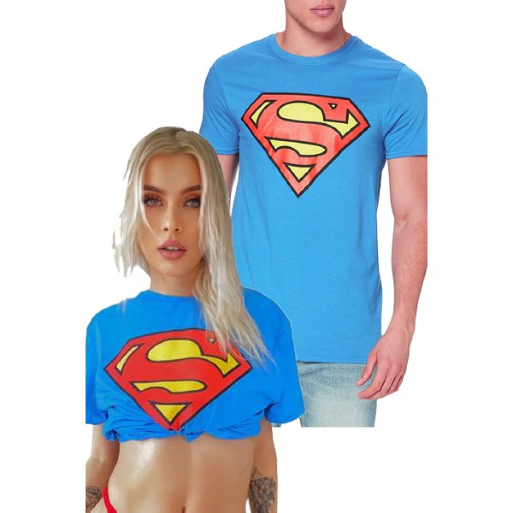 Superman T-Shirt Unisex Erkek T-shirt Fiyatı
