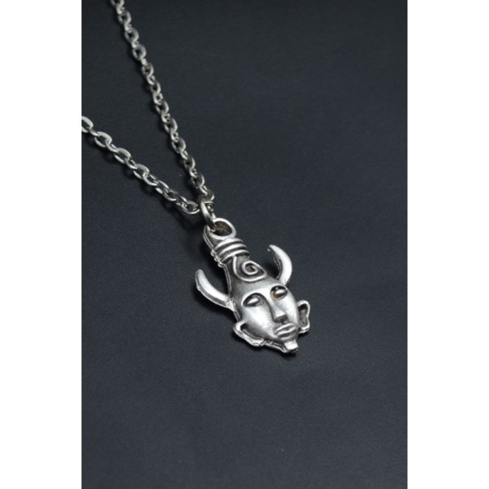 Supernatural - Dean Winchester Gümüş Kaplama Unisex Düz Zincir Kolye kod 819 Bijuteri Kolye Fiyatı