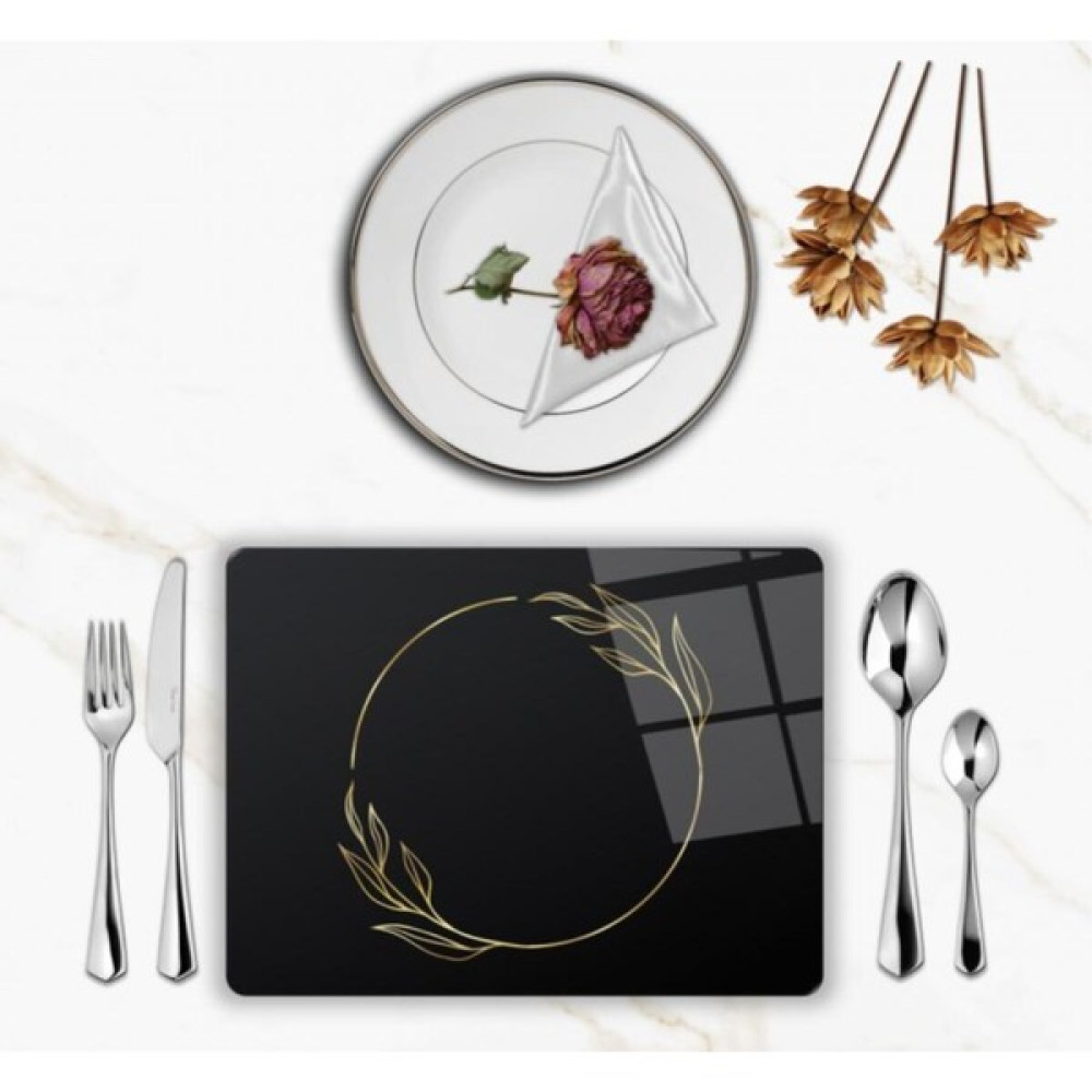 SuperShop Gold Desenler Supla Takımı - Siyah - Gold - 30 x 45 cm Amerikan Servis Fiyatı