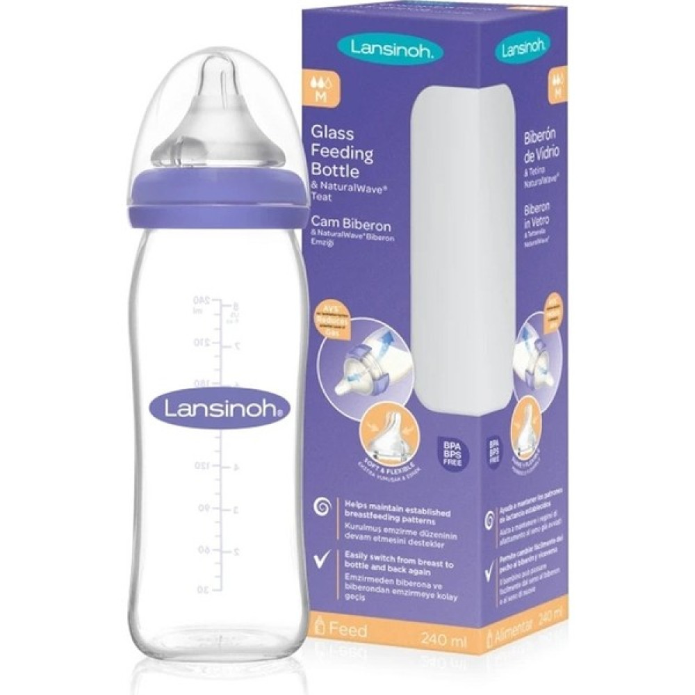 SuperShop Lansinoh Cam Biberon 240 ml Biberon Fiyatı