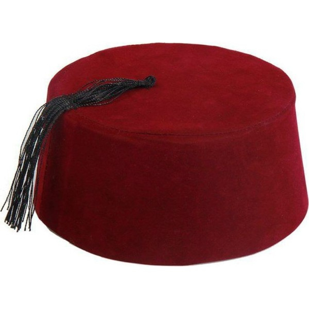 Supertrend Bordo Renk Osmanlı Fesi Yöresel Folklor Fesi Şapkası 6 No 6-7 Yaş - 6 - 7 Yaş Oyuncak Fiyatı