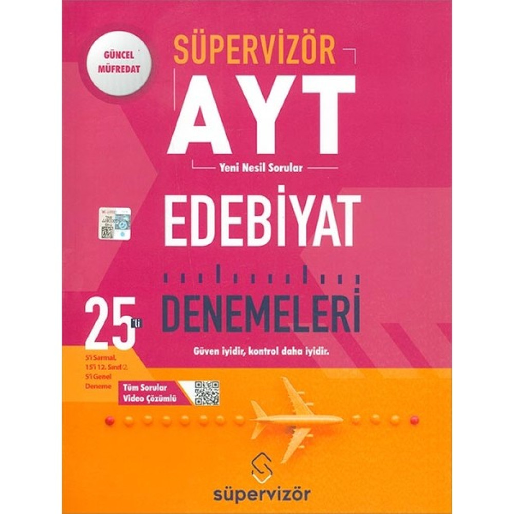 Süpervizör Yayınları Süpervizör 2021 Ayt Edebiyat 25LI Deneme Edebiyat Fiyatı
