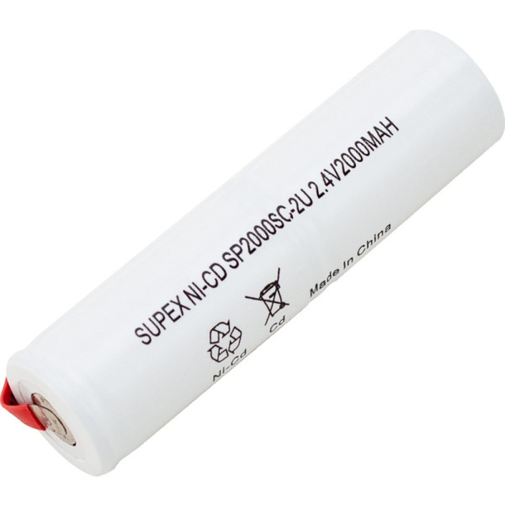 Supex 2li Üstüste Dik Süpürge Pili 2.4 V 2000 Ma Oto Boyaları Fiyatı