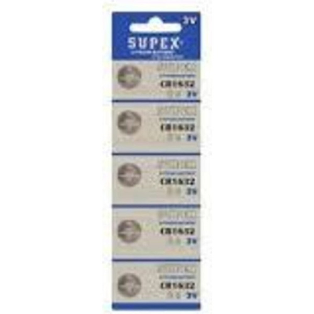 Supex CR1632-C5 3V Lityum Düğme Pil 5'li Paket - 5' li Diğer Fiyatı