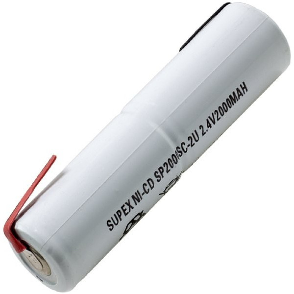 Supex SP2000SC-2U 2.4V 2000 Mah Üst Üste Süpürge Pili 2'li Oto Boyaları Fiyatı
