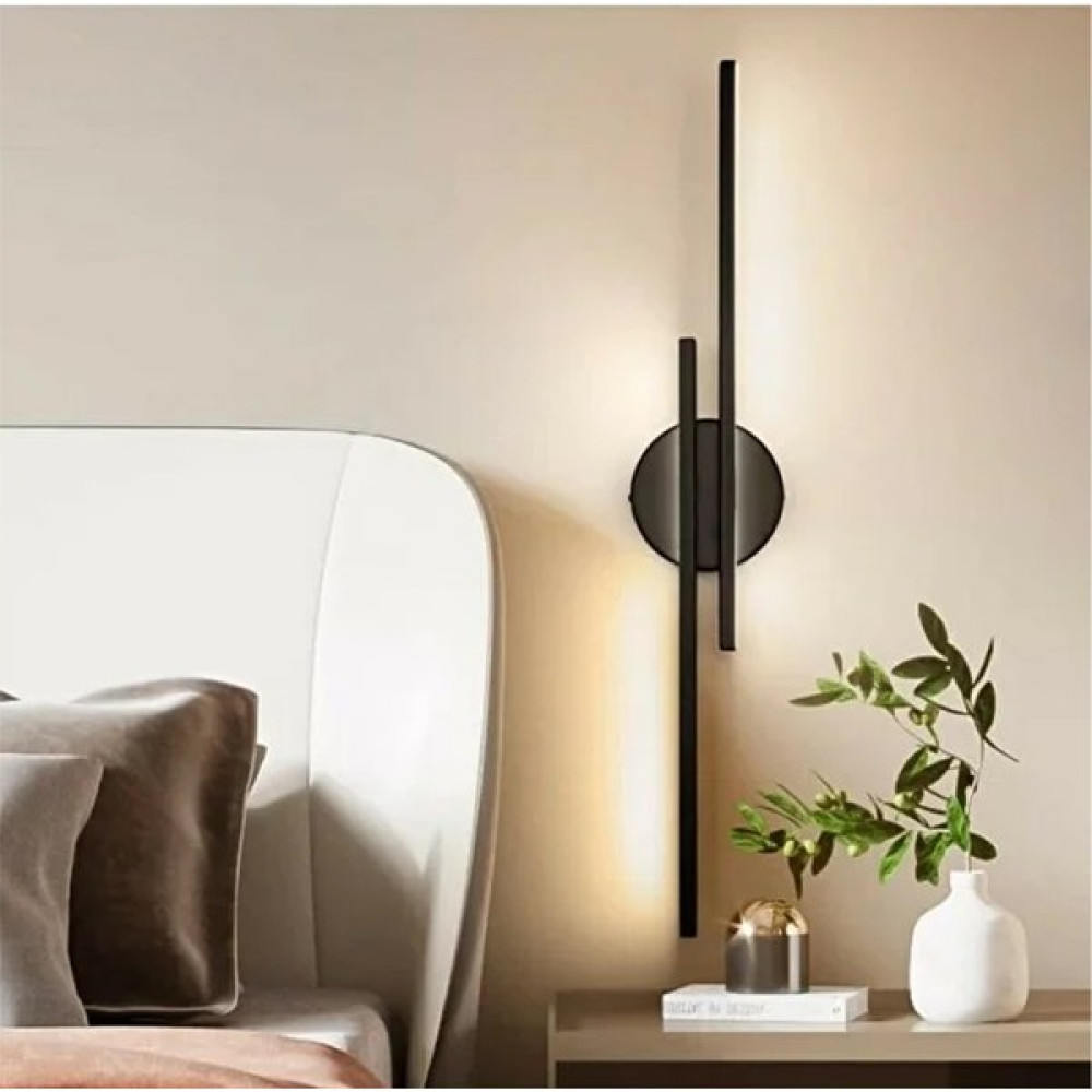 Supply Home Dekoratif Duvar Tipi LED Aplik 50CM-50CM - Siyah Aplikler Fiyatı