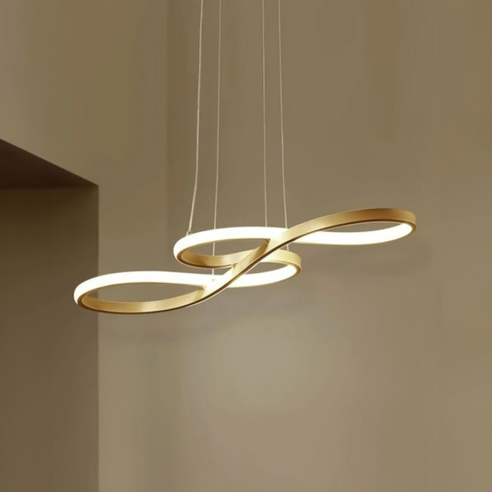 Supply Home Snake Gold Sarkıt LED Beyaz Power Ledli Salon Mutfak Oda Hol Ledli Avize Avize Fiyatı