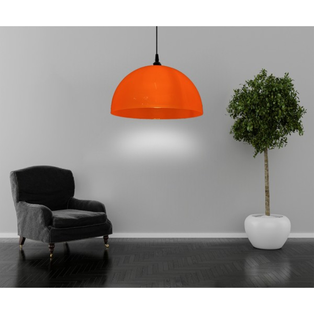 Supply Home Tekli Avize Eskitme Başlık Retro Sarkıt Lamba Restoran Cafe Mağaza Salon Avizeleri - Turuncu Avize Fiyatı