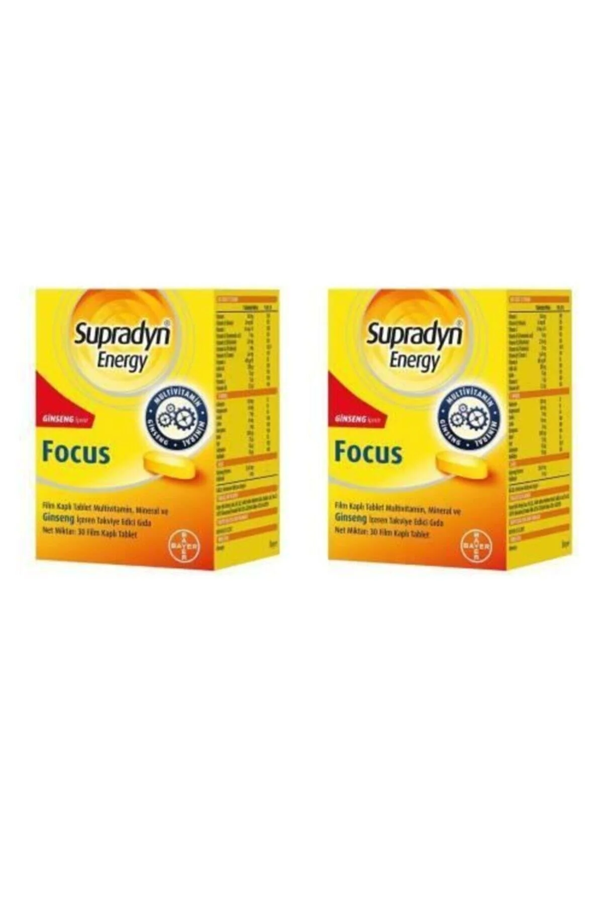 Supradyn Energy Focus 30 Tablet 2 Kutu" Sağlık / Diyet Fiyatı