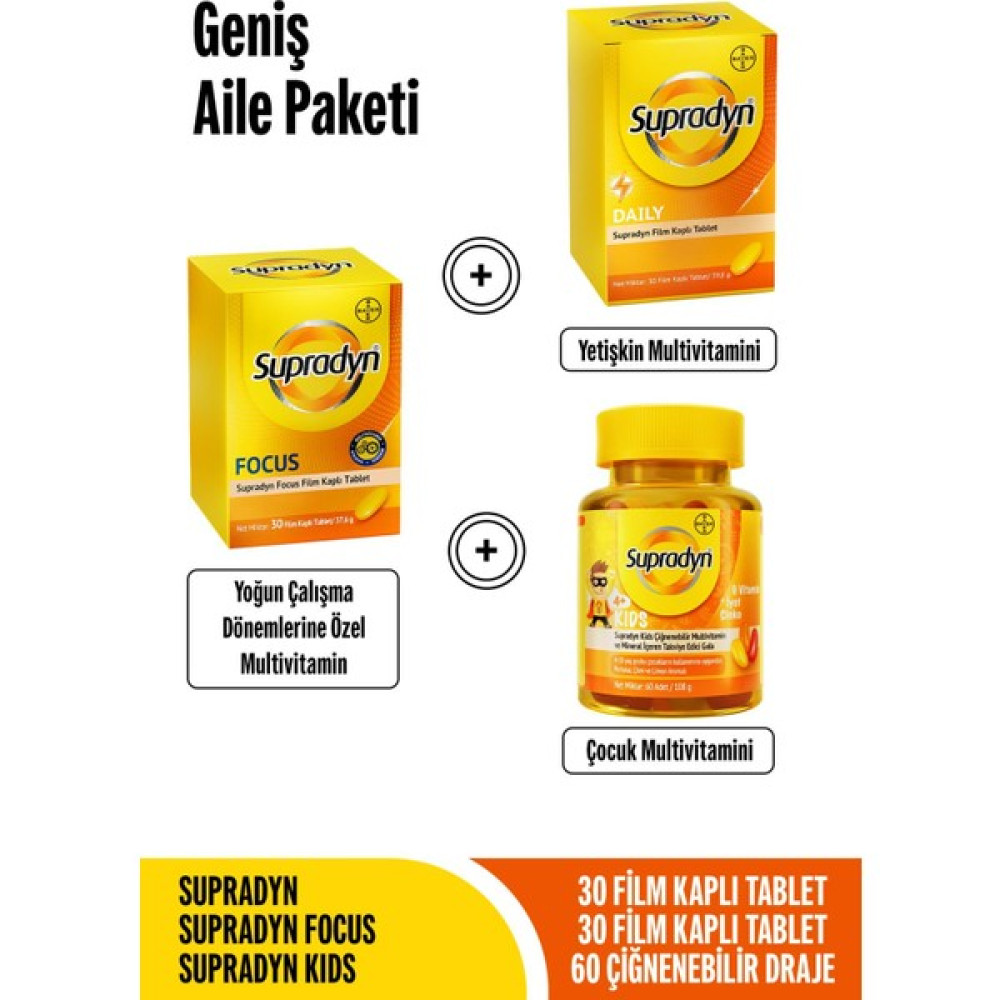 Supradyn Geniş Aile Paketi Protein Tozları Fiyatı