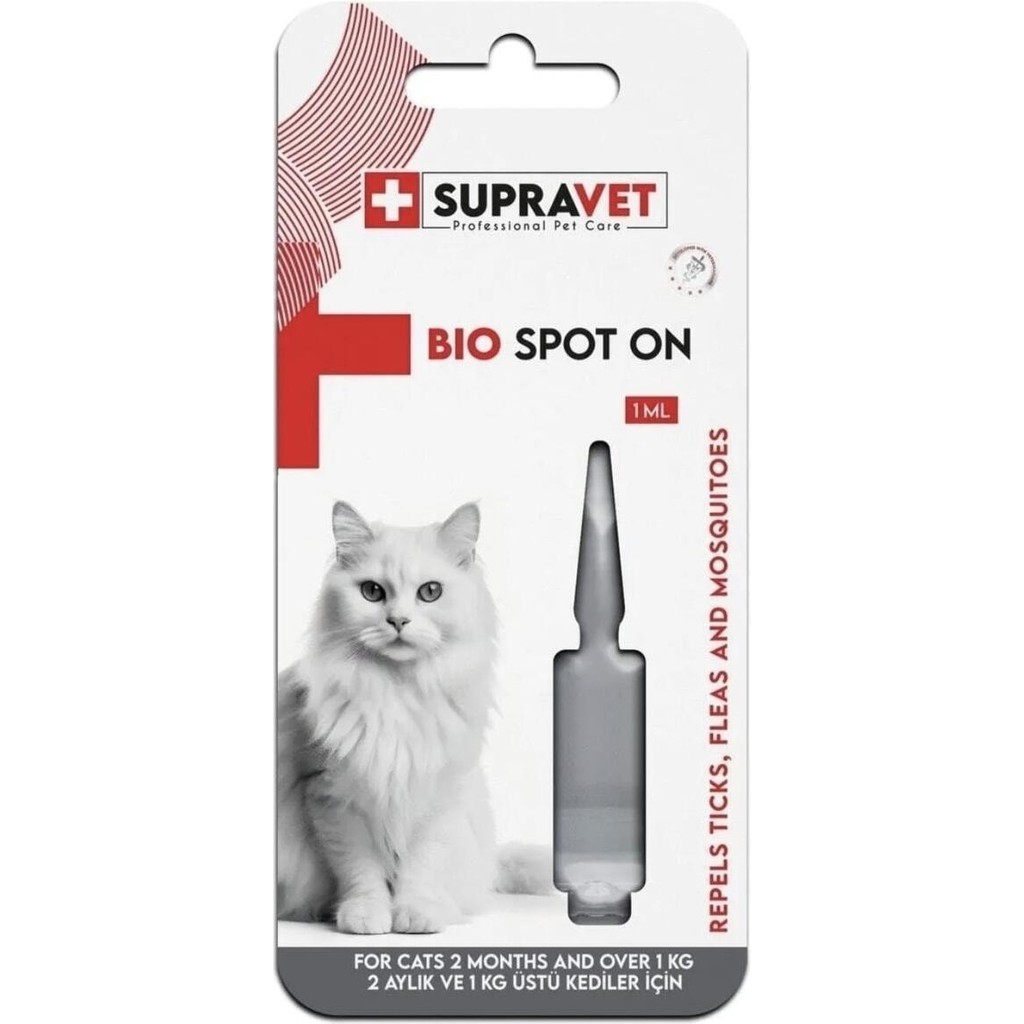 Supravet Kedi Deri ve Tüy Bakım Yağı; Bit Pire Kene Dış Parazit Diğer Fiyatı