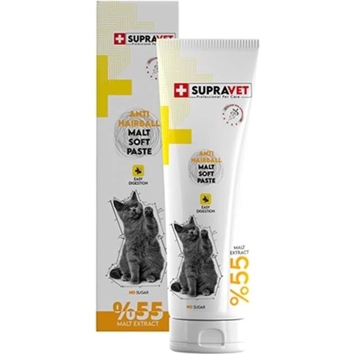 Supravet Malt Soft Paste Ant-Hairball Kedi Macunu 100 gr - 1 kg Evcil Hayvan Ürünleri Fiyatı