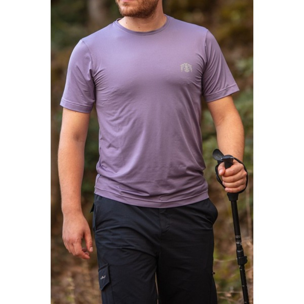 Suprem T-Shirt Lila Sıfır Yaka T-Shirt & Sweatshirt (Outdoor) Fiyatı