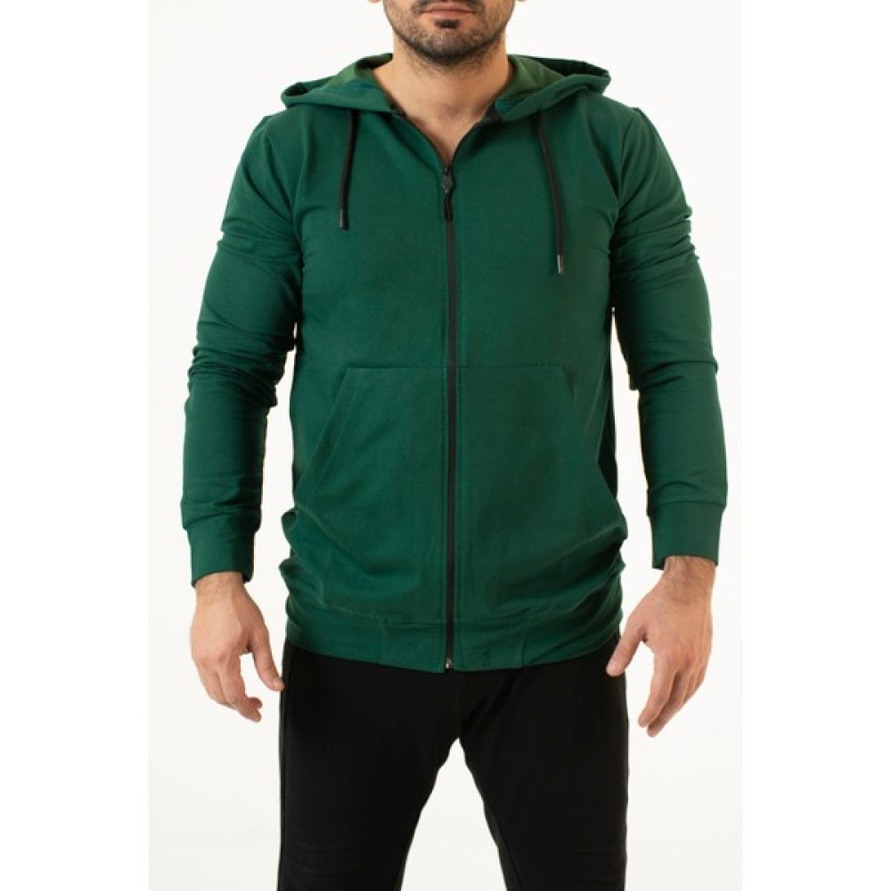 Supremacy Erkek Yeşil Basic Up Regular Eşofman Üst Erkek Eşofman Fiyatı