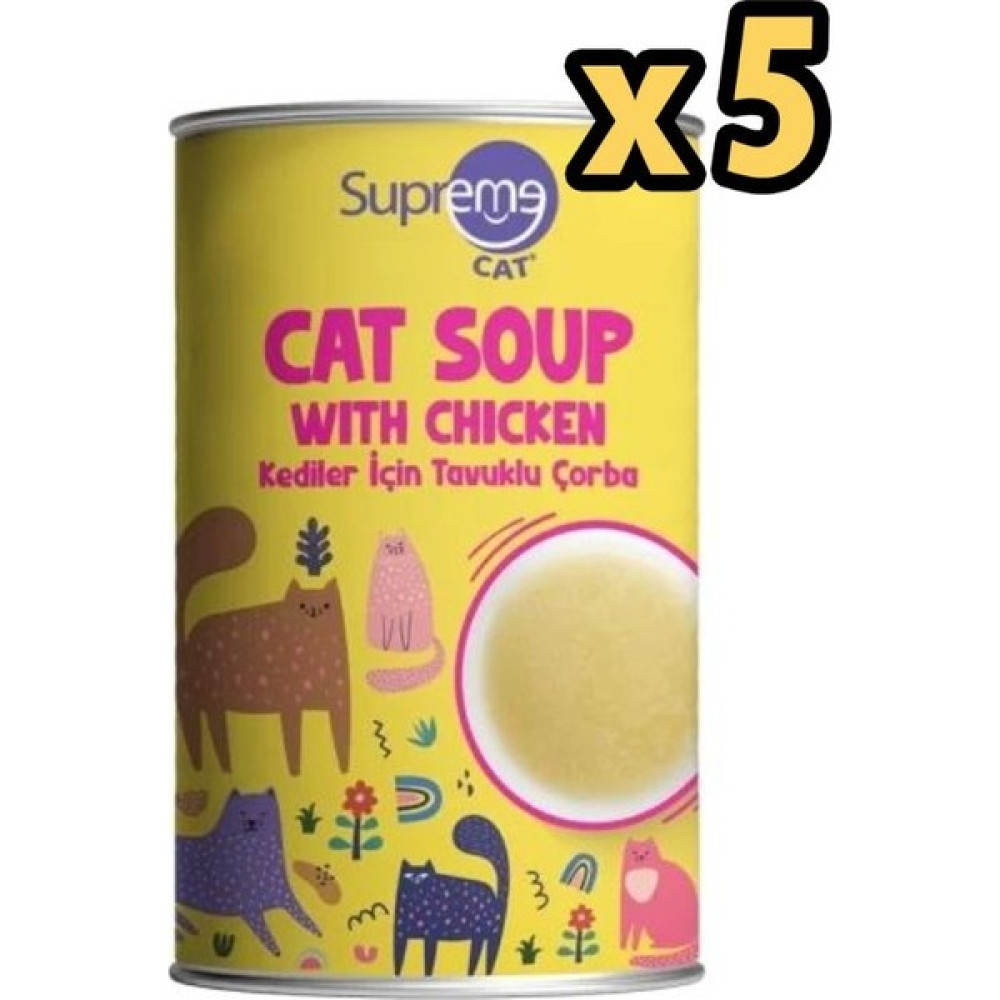 Supreme Cat Tavuklu Kedi Çorbası 135 ml x 5 Adet Oto Boyaları Fiyatı