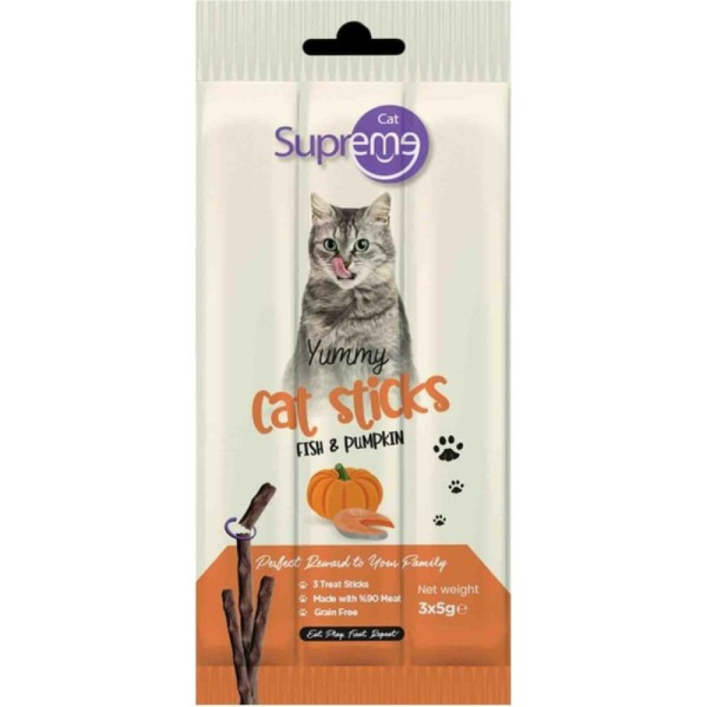 Supreme Cat Ton Balıklı ve Bal Kabaklı Kedi Ödül Çubuğu 3 x 5 gr Oto Boyaları Fiyatı