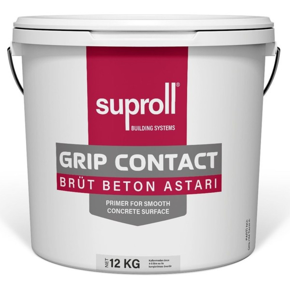 Suproll Grıp Contact Brüt Beton Astarı Dış Cephe Yalıtım Malzemeleri Fiyatı