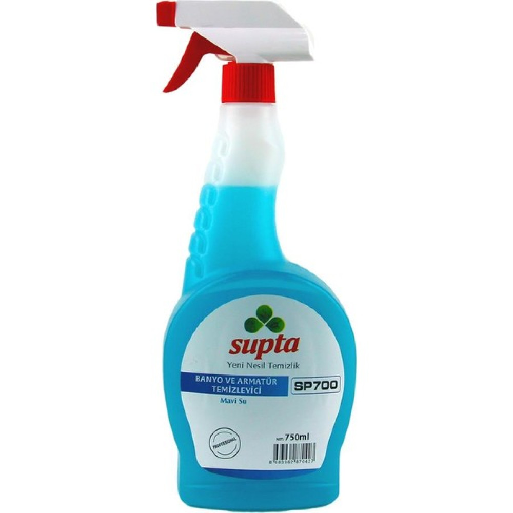Supta Mavi Su Banyo Armatür Kireç Çözücü 0.75 Litre - 1 kg Temizlik Malzemeleri Fiyatı
