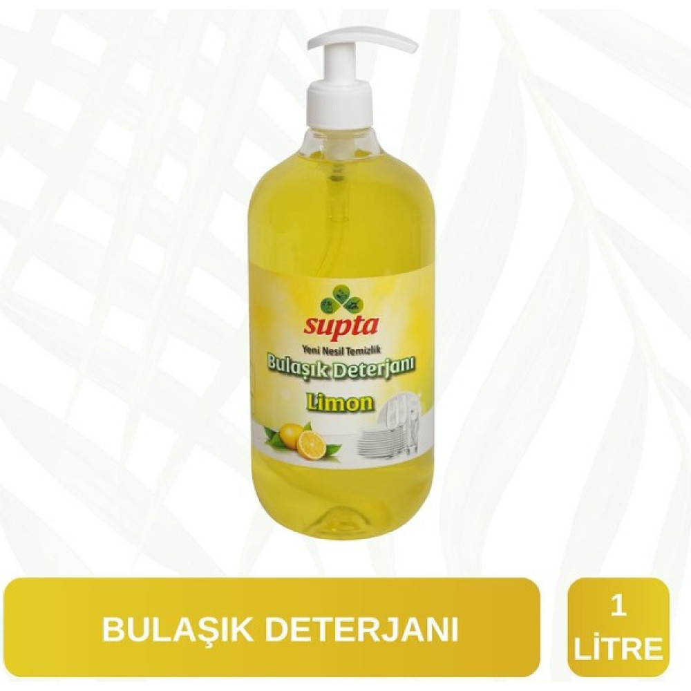 Supta Sıvı Bulaşık Deterjanı 1 L Limon Kokulu - 1 lt Bulaşık Yıkama Fiyatı