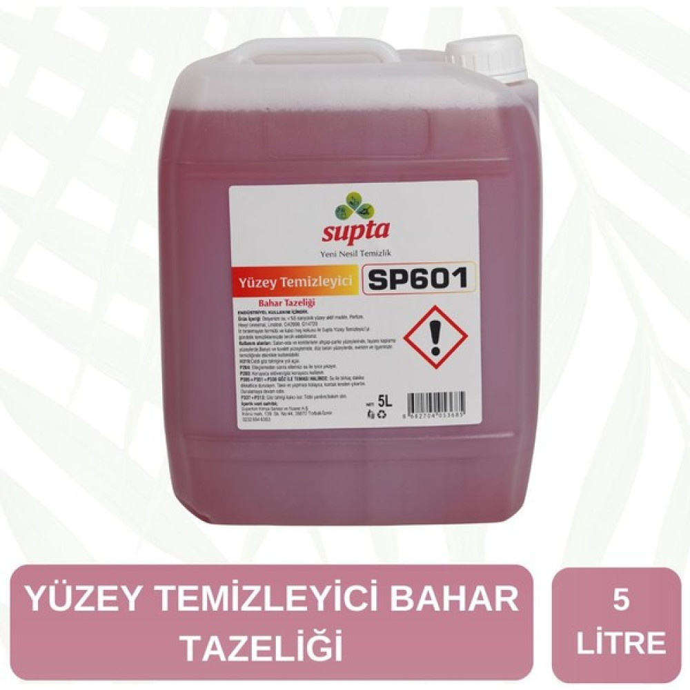 Supta Sıvı Yüzey Temizleyici Bahar Çiçekleri 5 LT Parlatıcı ve Temizleyiciler Fiyatı
