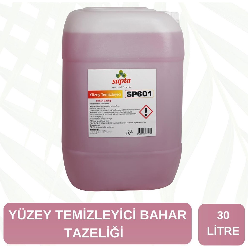 Supta Sıvı Yüzey Temizleyici Bahar Tazeliği Çiçek 30 LT - Pembe Deterjan ve Temizlik Ürünleri Fiyatı