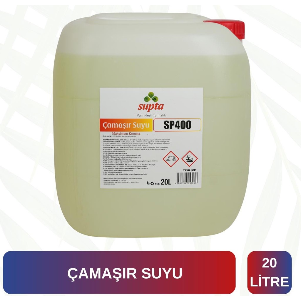 Supta Ultra Yoğun Çamaşır Suyu 20 lt Çamaşır Yıkama Fiyatı