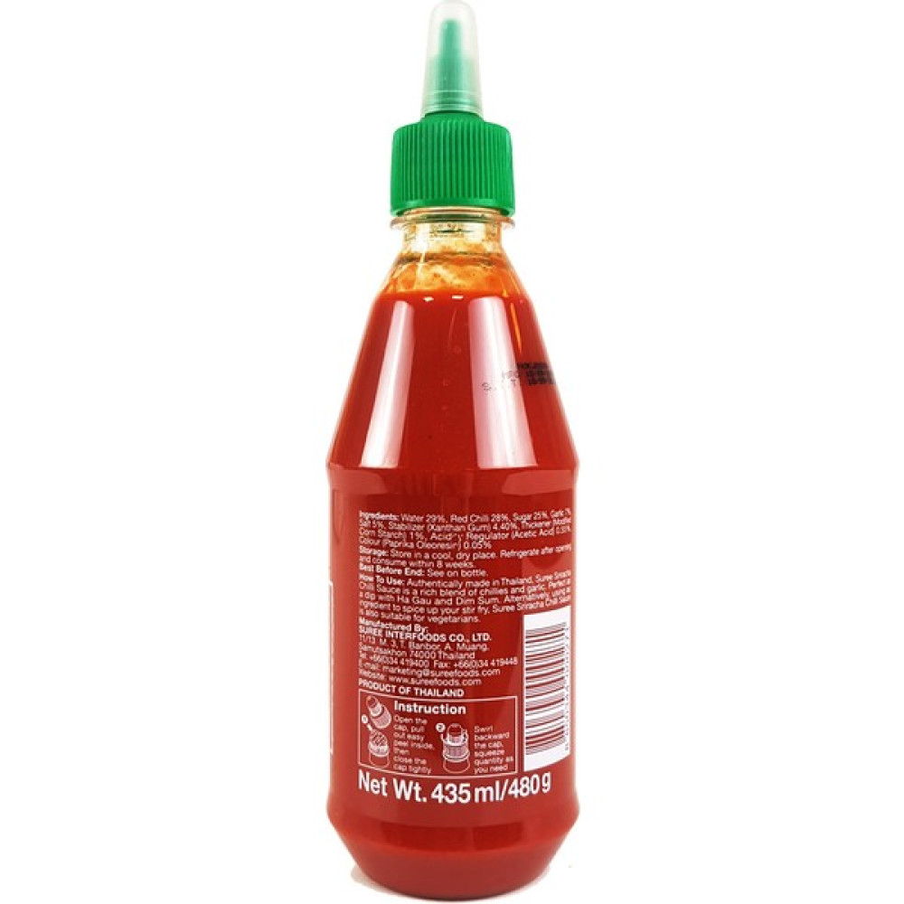 Suree Cryıng Thaıger Sriracha Acı Biber Sosu 435 Ml. Diğer Fiyatı
