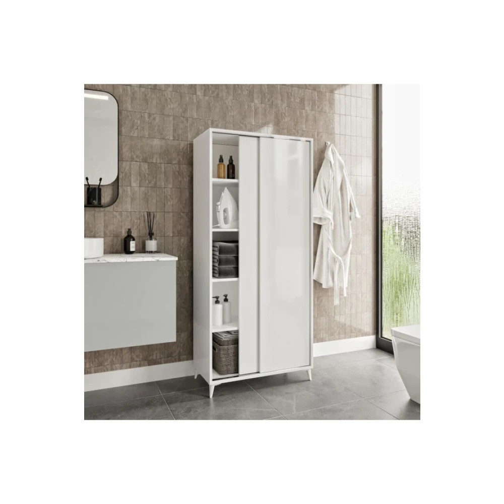 Surgulu Cok Amacli Banyo Dolabi - Tamami 1. Kalite Mdf Banyo Dolabı / Mobilyası Fiyatı
