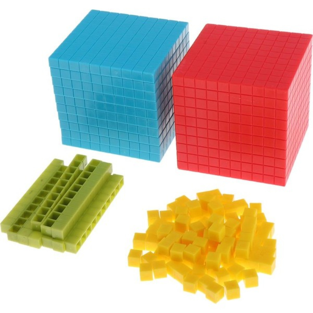 Surjion Çocuklar Montessori Matematik Malzemeleri,ık Grup Blokları - 4, Yüzlerce ve Bin Temsil Eder (Yurt Dışından) Eğitici Oyuncak Fiyatı
