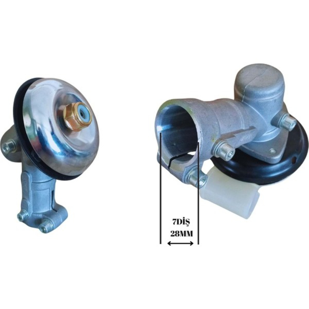 Surmax Motorlu Tırpan Rediktör Çin 28 mm 7 Diş Oto Boyaları Fiyatı