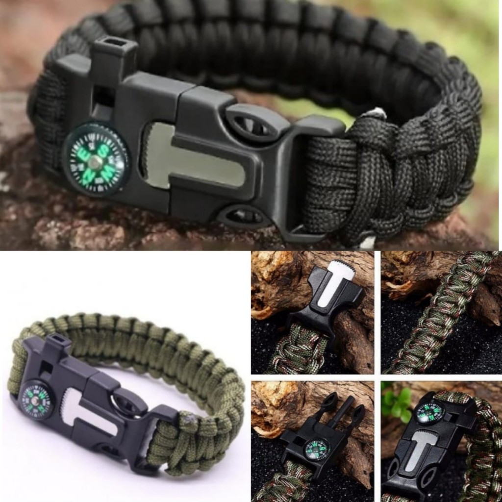 Survive Kamp Bilekliği, Outdoor Bileklik, Tactical Askeri Bileklik, Hayatta Kalma Bilekliği Diğer Fiyatı