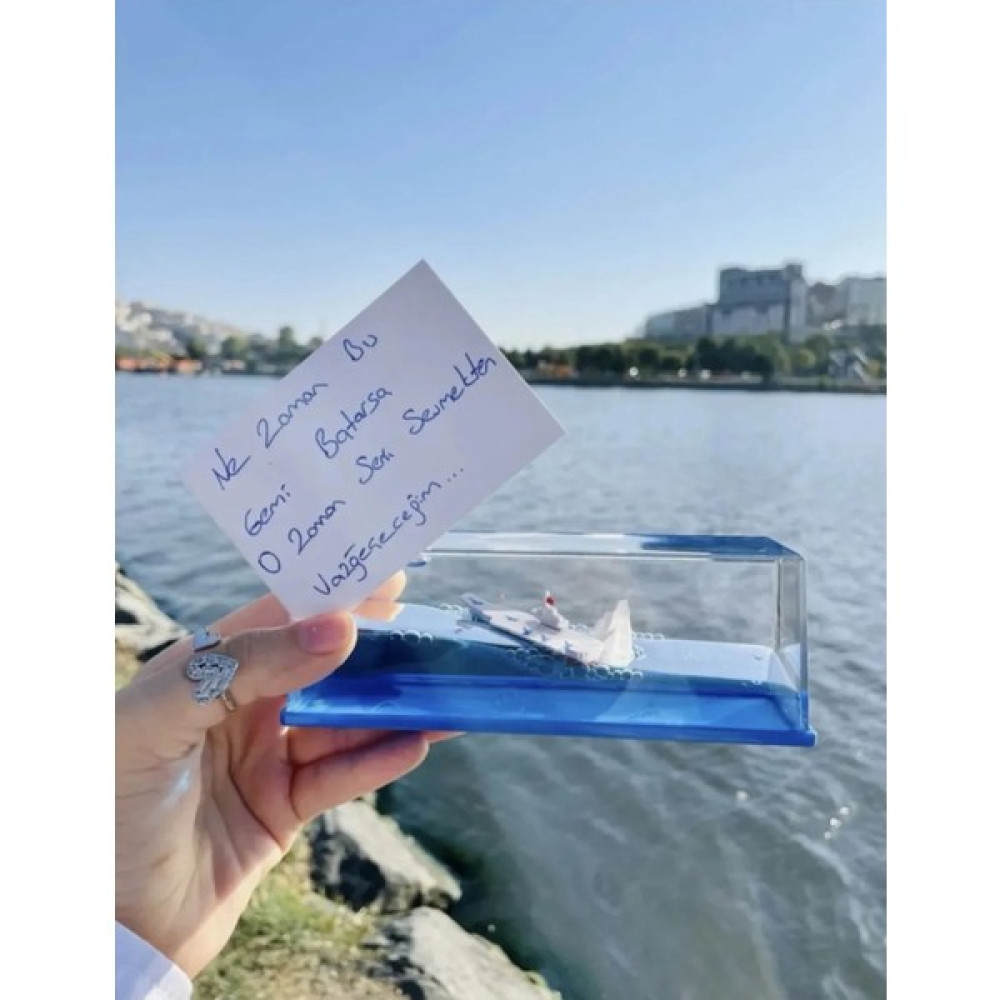 Süs Dünyası Batmayan Aşk Gemisi Hediyelik Eşya Fiyatı