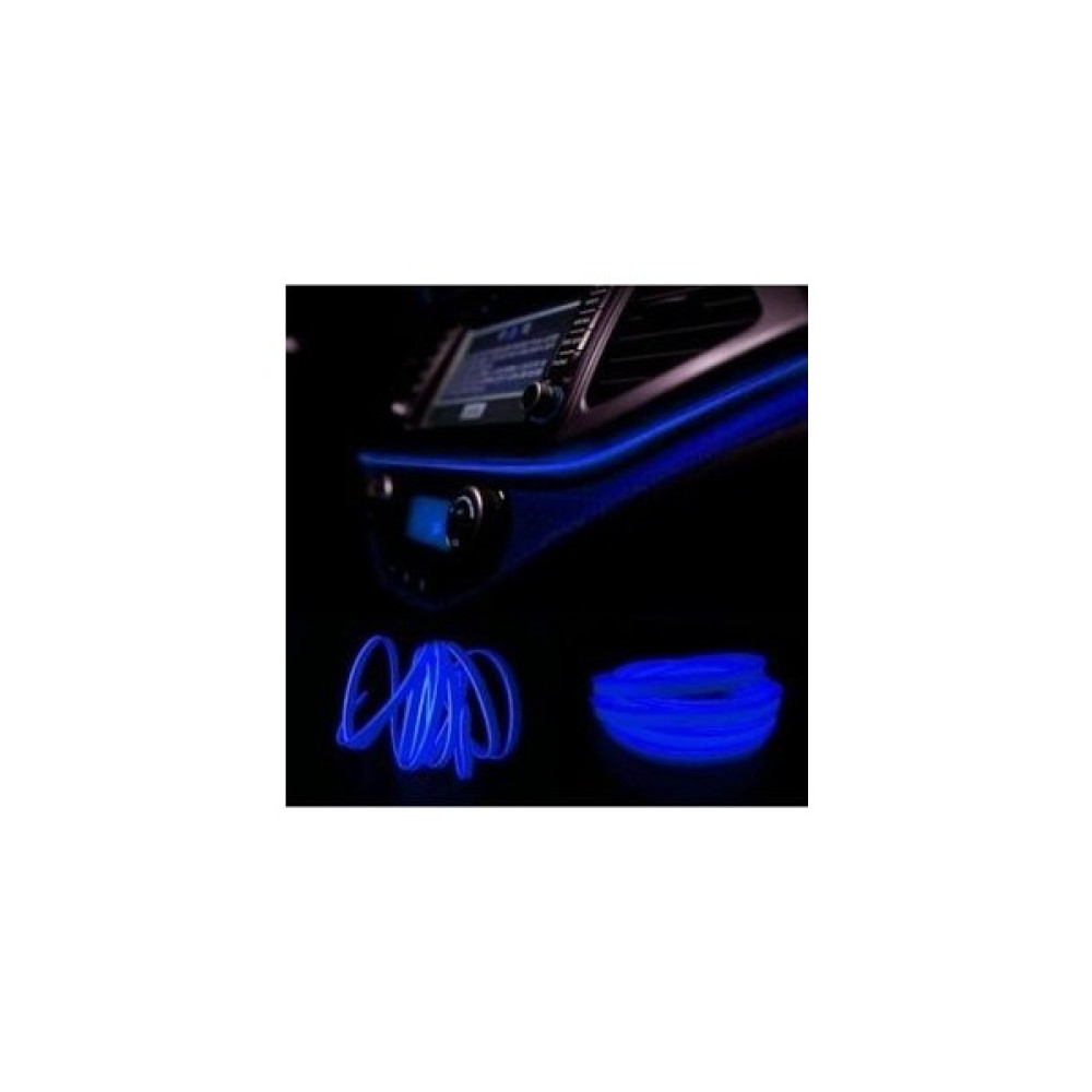 Şüscar Oto Araç Araba Içi Torpido Ledi Renkli Ip Neon LED 2 Metre Mavi Oto Boyaları Fiyatı