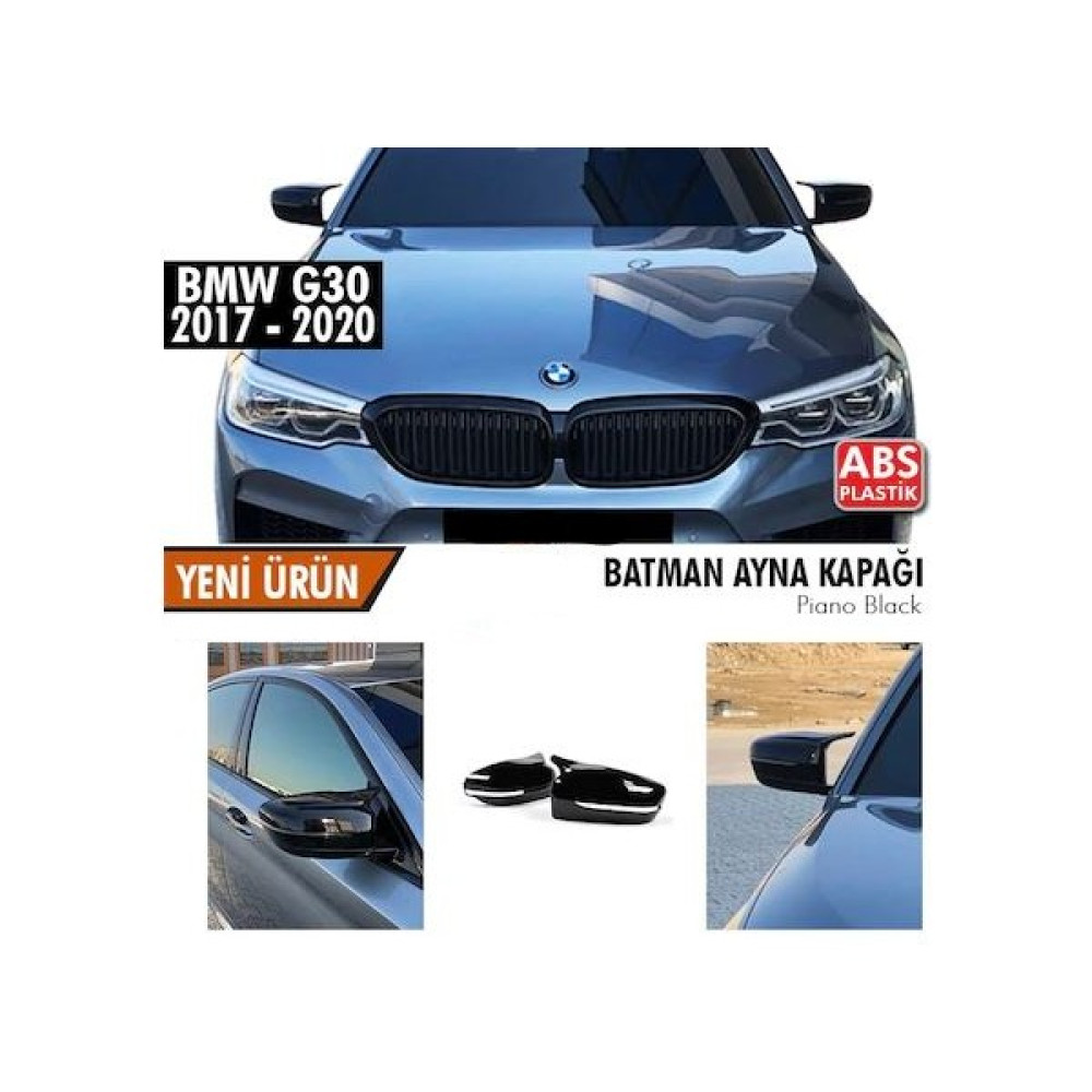 Şüscar Oto Bmw G30 5 Serisi Batman Yarasa Ayna Kapağı Piano Black Abs Plastik Oto Boyaları Fiyatı