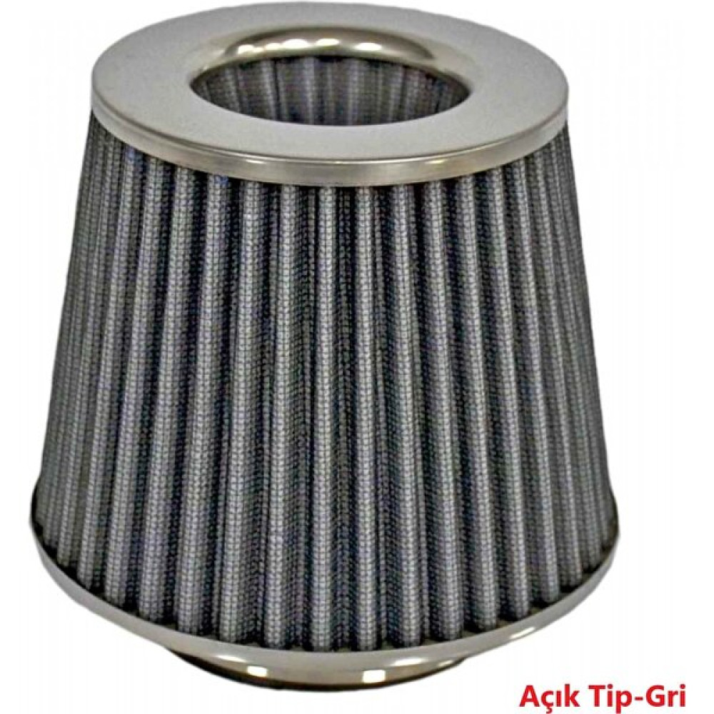 Şüscar Oto Carub Performans ve Ses Arttırıcı Açık Hava Filtresi +6 Hp Açık Tip Gri Aparatlı Üniversal Oto Hava Filtresi Fiyatı