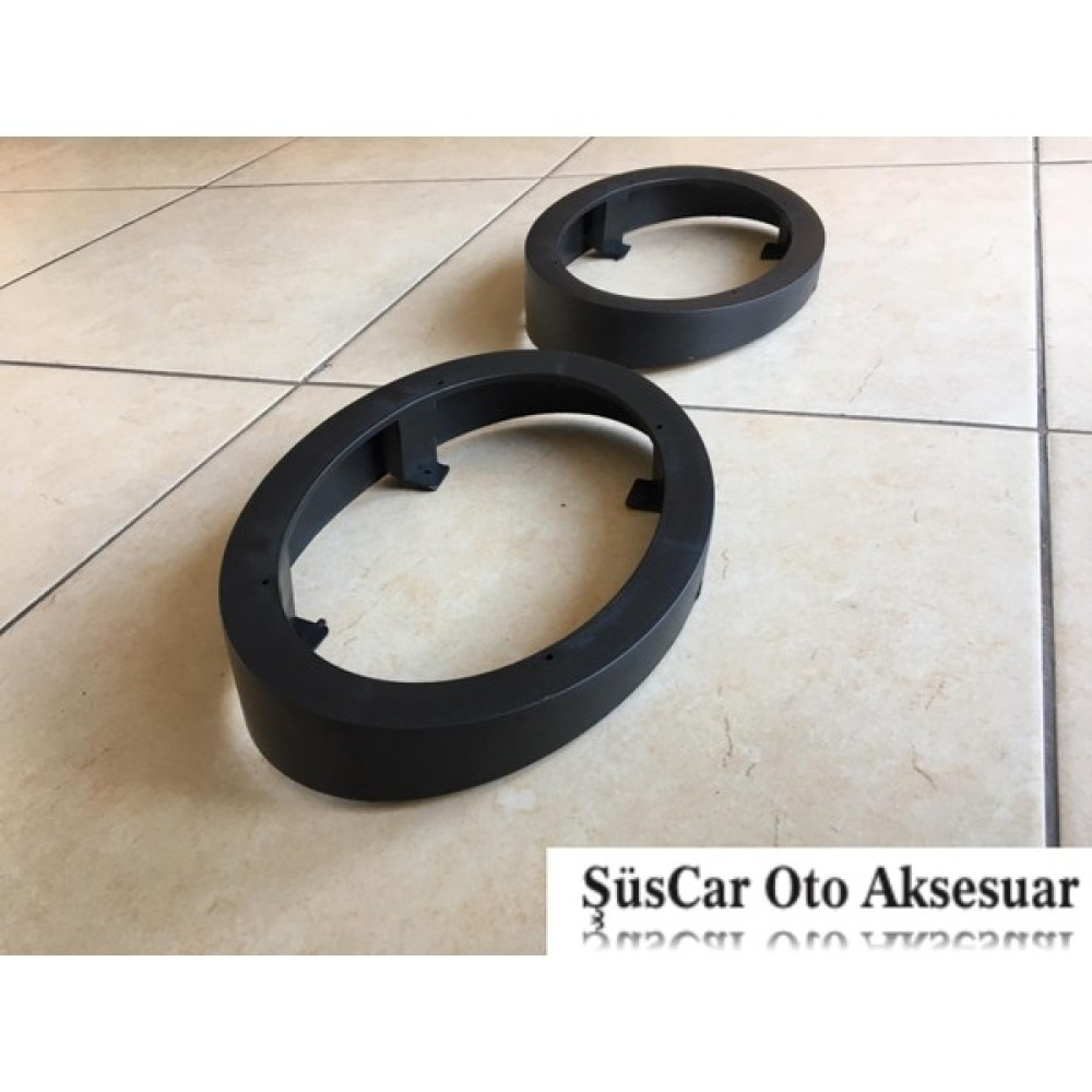 ŞüsCarOto Aksesuar 6x9 Üniversal Oval Hoparlör Yükseltici Hoparlör Kasnağı 2 Adet Oto Hoparlörleri & SubWoofer Fiyatı