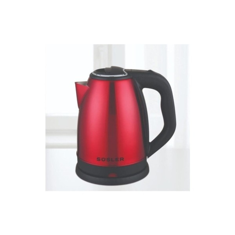 Süsler SS-4115 Kırmızı Kettle 2lt Su Isıtıcıları / Kettle Fiyatı