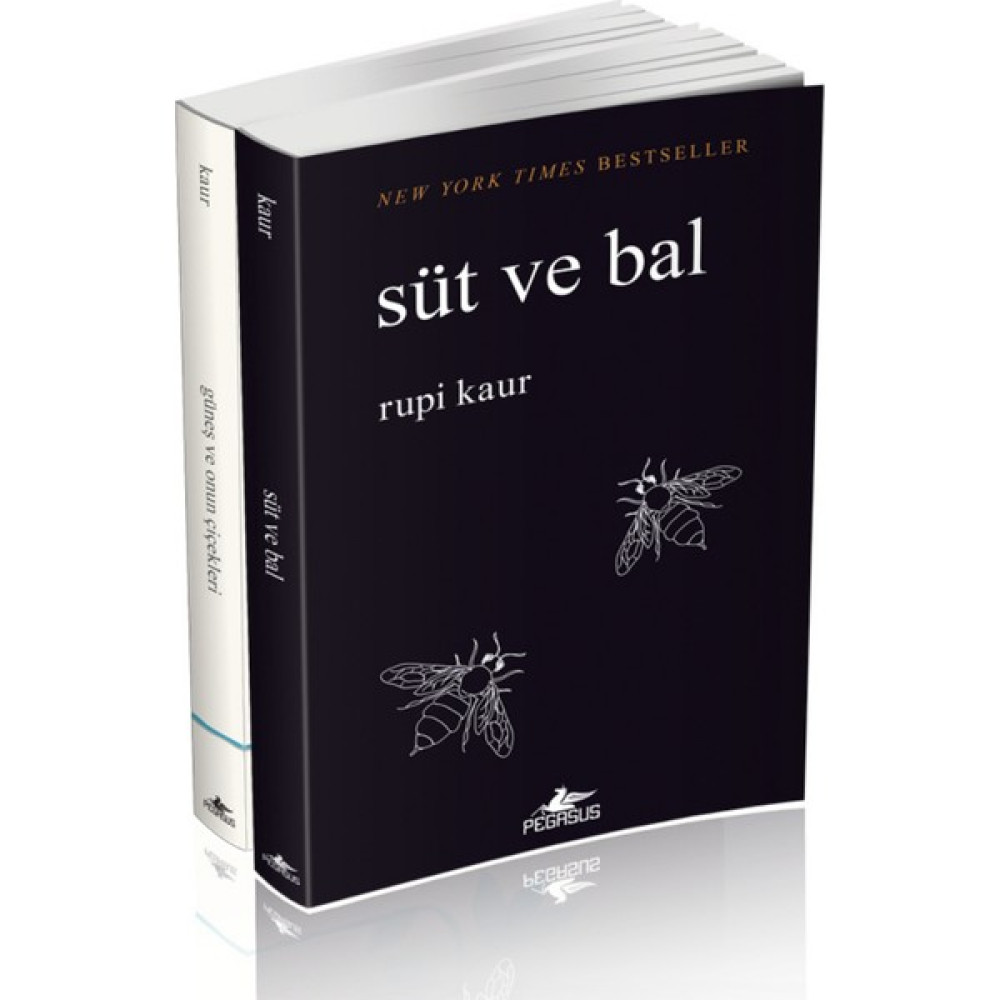 Süt ve Bal - Güneş ve Onun Çiçekleri 2 Kitap - Rupi Kaur Şiir Kitapları Fiyatı