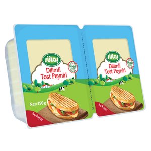 Sütaş Dilimli Tost Peyniri 350 g Diğer Fiyatı