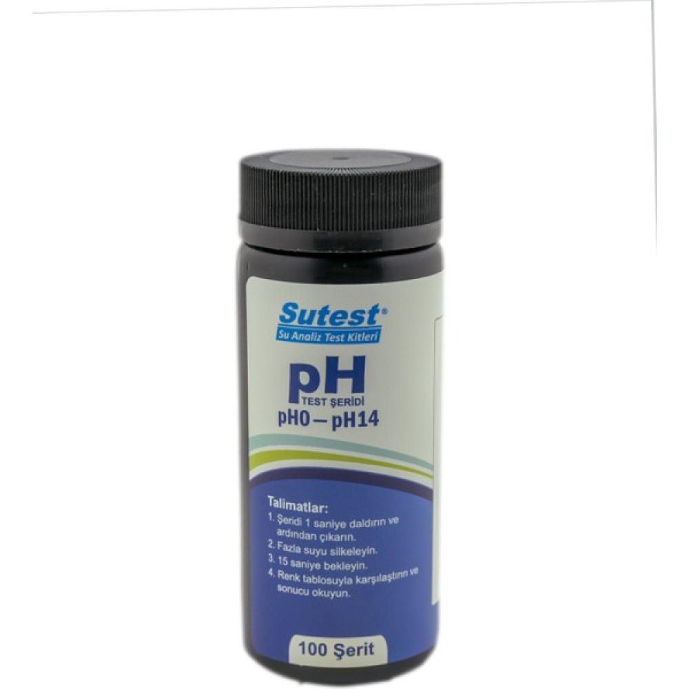 Sutest pH Test Kağıdı-pH ölçüm kağıdı, pH test kağıdı, pH şeridi, 0-14 pH - yok Diğer Test ve Ölçüm Cihazları Fiyatı